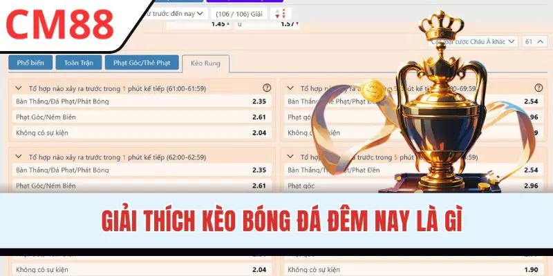 Khám phá chung về kèo bóng đá đêm nay